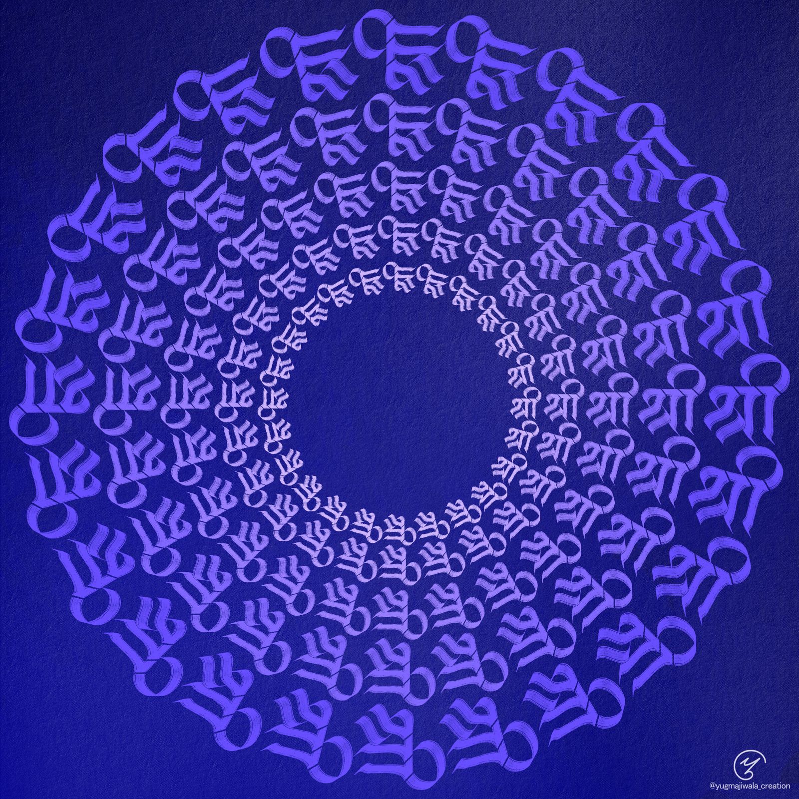 Yug Majiwala graphic design work