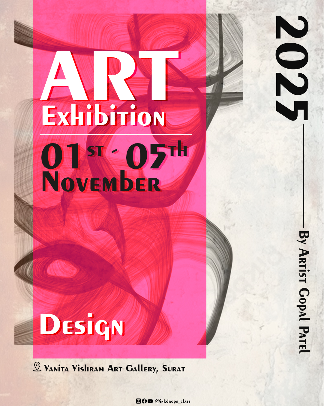 Yug Majiwala graphic design work